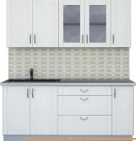 Кухня Интерлиния Мила Крафт 1.9Б (дуб полярный) картинка