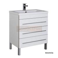 Напольная тумба Aquanet Верона 75 белая картинка