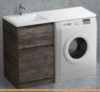 Тумба под умывальник BelBagno Kraft-LVD-580/1200-2C-PIA-PP (pino pasaden) картинка