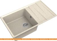 Кухонная мойка GranFest GF-LV-860L (бежевый) картинка