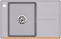Кухонная мойка Aquasanita Bella SQB101AW (alumetallic 202) картинка