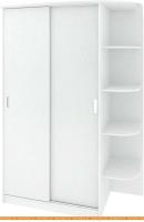 Шкаф-купе Кортекс-мебель Лагуна ШК04-00 км.01271 правая консоль (белый) картинка