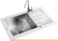 Кухонная мойка Tolero Ceramic glass TG-660 (белый) картинка