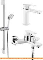 Комплект смесителей Ganzer Susanne GZ 21037F (белый) картинка