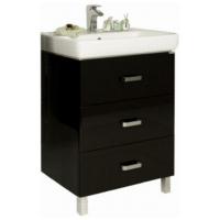 Тумба под умывальник Акватон Америна 80м черная картинка