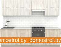 Кухня S-Company Клео крафт 2.7 (сосна лофт кремовая/сосна лофт белая) картинка