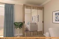 Шкаф-купе ЭлиГард Лагуна ШЛ-05.3 (дуб каньон) картинка