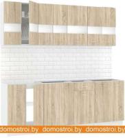 Кухня Кортекс-мебель Корнелия Экстра 2.1 без столешницы (дуб сонома) картинка