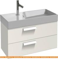 Тумба под умывальник Jacob Delafon Rythmik EB1302-N18 (белый блестящий) картинка