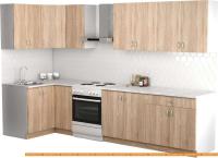 Кухня S-Company Клео лайт 1.2x2.6 левая (дуб сонома/дуб сонома) картинка