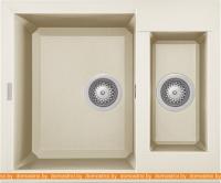 Кухонная мойка Elleci Easy 150 Bianco Antico 62 картинка