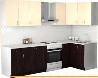 Кухня S-Company Клео лайт 1.2x2.2 правая (венге магия/песочный) картинка