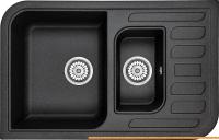 Кухонная мойка Granula 7803 (шварц) картинка