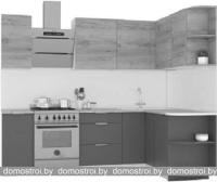 Кухня Интермебель Микс Топ-17 1.9x1.7м правая (белый премиум-дуб крафт зол-венато) картинка