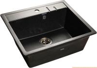Кухонная мойка GranFest Quadro GF-Q560 (черный) картинка