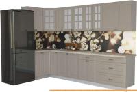 Кухня Интерлиния Мила Деко 1.2x3.1 (луна/травертин серый) картинка