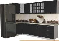 Кухня Интерлиния Мила Деко 1.2x3.0 (пепел/опал светлый) картинка