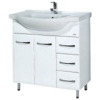 Тумба под умывальник Акваль Виола 80 [AV.01.80.00.L] картинка