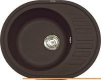 Кухонная мойка ZorG Roso 62 (горький шоколад) картинка