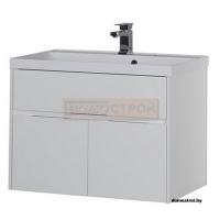 Тумба Aquanet Латина 90 c умывальником QUICK CLAC Белый картинка