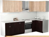 Кухня S-Company Клео лайт 1.2x2.4 правая (венге/дуб сонома) картинка