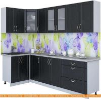 Кухня Интерлиния Мила Крафт 1.2x2.6 (дуб английский) картинка