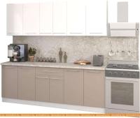 Кухня Кастанье Марта 2.2 (белый глянец/серый камень) картинка