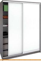 Шкаф-купе Кортекс-мебель Сенатор ШК11 Классика ДСП (береза/белый) картинка