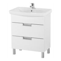 Тумба под умывальник Cersanit Dahlia Carina 70 белая картинка