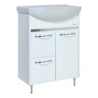 Тумба АВН Сильвер 60 39.04 с ящиками картинка