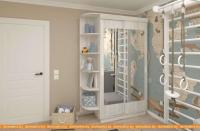 Шкаф-купе ЭлиГард Лагуна ШЛМ-02.Л.2 (сосна каньон) картинка