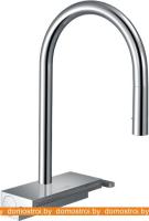 Смеситель Hansgrohe Aquno Select M81 73837000 (хром) картинка