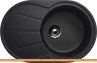 Кухонная мойка Ulgran U-503 (черный) картинка