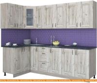 Кухня Интерлиния Мила Хольц 12x25 (дуб серый) картинка