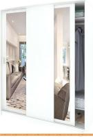 Шкаф-купе Кортекс-мебель Лагуна ШК07-02 (белый) картинка