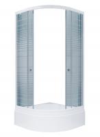 Душевой уголок Triton Стандарт В1 90x90 полосы картинка
