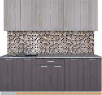 Кухня Интерлиния Мила Лайт 2.2 (ясень светлый/ясень темный) картинка