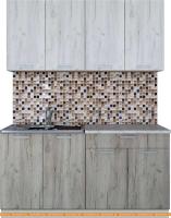 Кухня Интерлиния Мила Лайт 1.6 (дуб белый/дуб серый) картинка