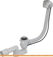 Сифон с переливом Alcaplast A553K картинка