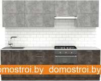 Кухня S-Company Клео крафт 2.6 (ателье темное/ателье светлое) картинка