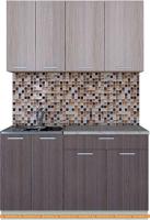 Кухня Интерлиния Мила Лайт 1.4-60 (ясень светлый/ясень тёмный) картинка