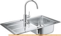 Кухонная мойка Grohe K400 + Grohe Concetto 31570SD0 картинка