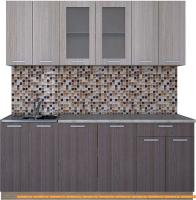 Кухня Интерлиния Мила 20-60 (шимо темный/шимо светлый) картинка