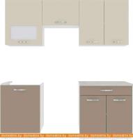 Кухня ВерсоМебель Эко-6 2.0 (латте/бежевый) картинка