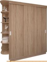 Шкаф-купе ЭлиГард Лагуна ШЛ-06.Л.0 (дуб сонома) картинка