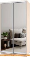 Шкаф-купе Modern Роланд 1200 (450) (зеркало/дуб млечный) картинка