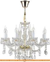 Подвесная люстра Maytoni Diamant Crystal Beatrix DIA019-08-G картинка