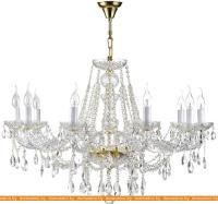 Подвесная люстра Maytoni Diamant Crystal Beatrix DIA019-10-G картинка