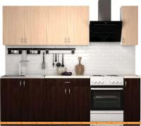 Кухня S-Company Клео лайт 1.9 (венге/дуб молочный) картинка
