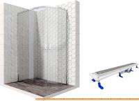 Душевой уголок Ambassador Set 11011103L-ST3 картинка